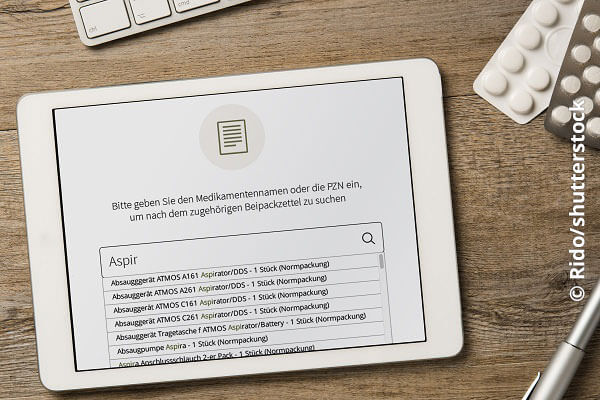 Beipackzettelsuche
